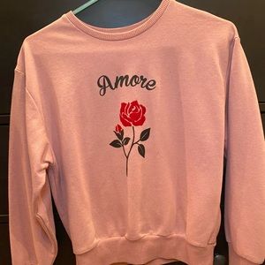 Forever 21 Girls Pink sweat shirt